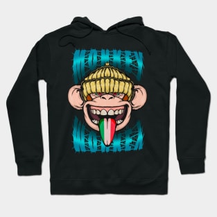 monkey punk Hoodie